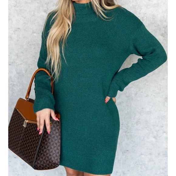 halter neck knit dress MIKUTA main image 0